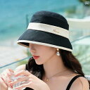 レディース 夏 帽子 日除け アウトドア レジャー 韓国 シンプル バケット ハット 女性 サマー 屋外 軽量 小顔効果 フィッシャーマン