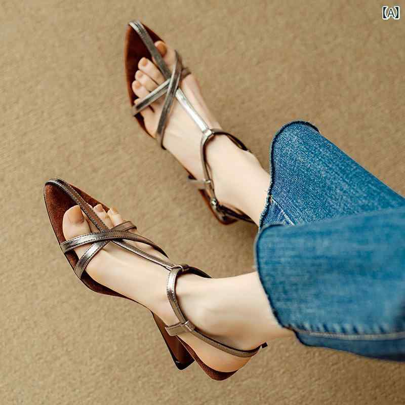 レディース 夏 ミュール パーティー おしゃれ 特殊形状 ヒール シルバー ポインテッドトゥ 革 ワン ス..