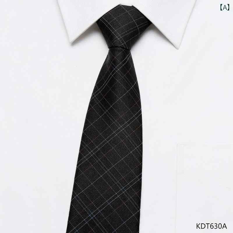 メンズ ネクタイ ジッパー式 フォーマル ビジネス スーツ 結び目 ワンピース カレッジ 学生 ブラック ..