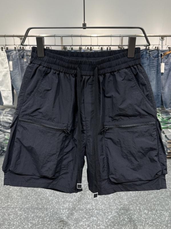 メンズ 夏 カジュアル パンツ ハーフ スポーツ アウトドア マルチ ポケット カーゴ ショーツ ファッション シンプル 速乾 ソリッドカラー