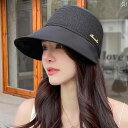 レディース 夏 帽子 日除け アウトドア レジャー サマー 日焼け防止 サンハット 女性 屋外 休暇 つば広 ひさし 帽 無地 わら フィッシャーマン ハット