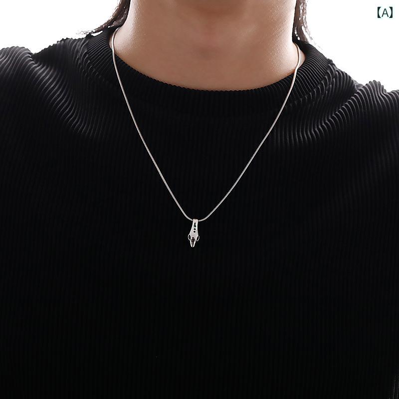 メンズ レディース ネックレス かっこいい スピリット スネーク サマー ハイエンド スリザリン ヤード