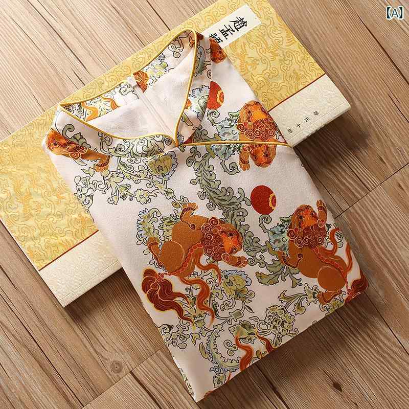 レディース 夏 ワンピース きれいめ 上品 マザーズ おしゃれ お母さん お呼ばれ チャイナ ドレス 中華風 女性 サマーウェア 桑 スカート レトロ