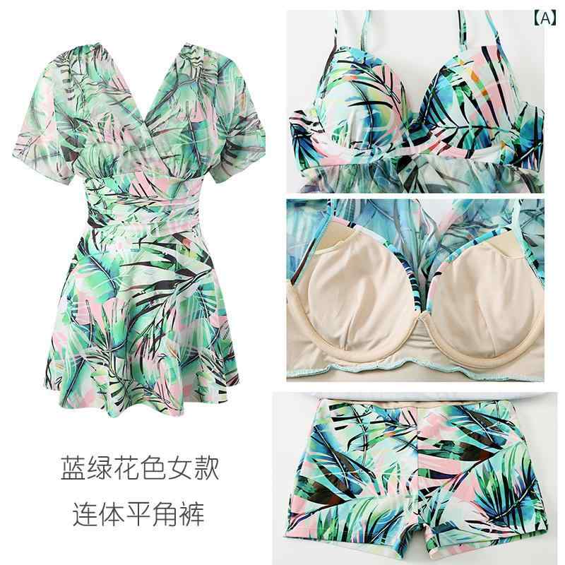 カップル 水着 リンクコーデ ペアルック オソロ リゾート サマーレジャー 海水浴 大きめ サイズ 保守的 女性 スーツ ワンピース ボクサ..