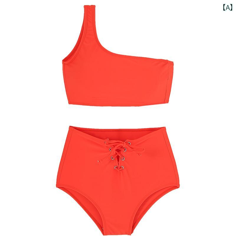 レディース 夏 ビキニ 水着 おしゃれ ビーチ リゾート プール レジャー 韓国 セパレート スタイル セクシー ハイウエスト お腹 カバー スリム 見せ 温泉 旅行