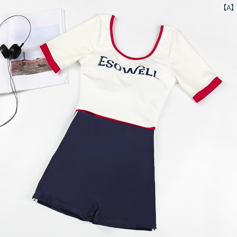 レディース 夏 ワンピース 水着 かわいい マリンスポーツ サマー レジャー ビーチ スポーツ 女性用 ボクサー 保守的 小さい プール 女の子用 プロ サーフィン
