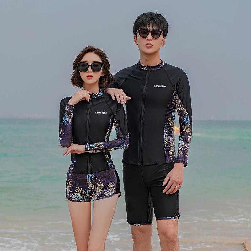 メンズ レディース ウェットスーツ スポーツ 水着 カップル ビーチ リンクコーデ サマーレジャー マリ..