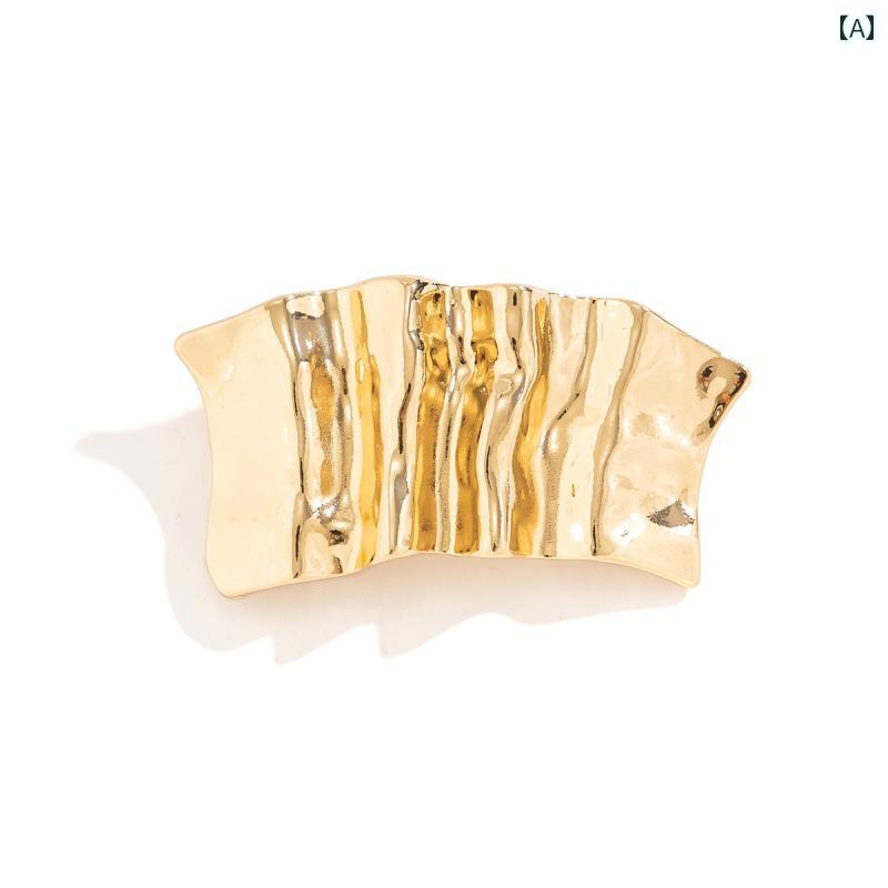 夏 アクセサリー ビーチ 水着 エスニック サマーフェス ビキニ ボヘミアン 金属 不規則 プリーツ ヘア ..