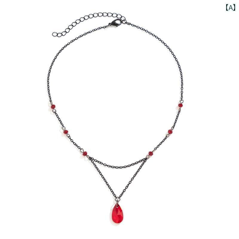 ネックレス アクセサリー ビーチ 水着 エスニック サマーフェス ビキニ ボヘミアン レトロ クリスタル ペンダント 女性 アメリカ 春 ファッション 個性 マッチング スカート