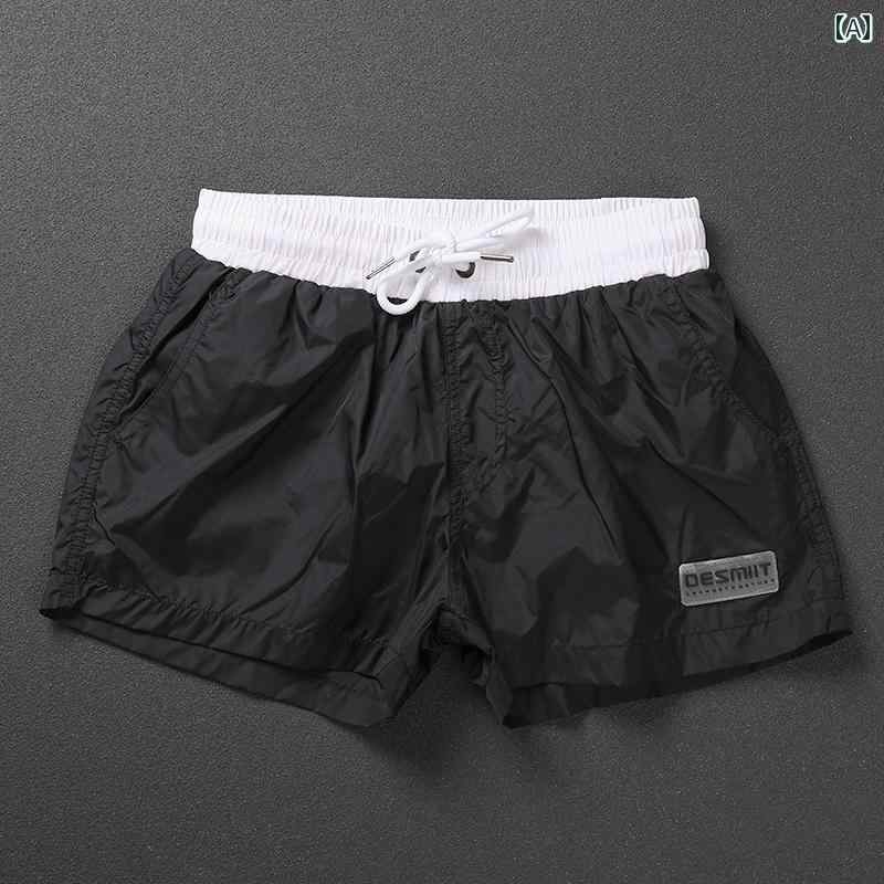 メンズ 夏 パンツ 防水 ビーチ 海パン 水着 プール サーフィン 海水浴 ツーポイント スポーツ ショーツ..