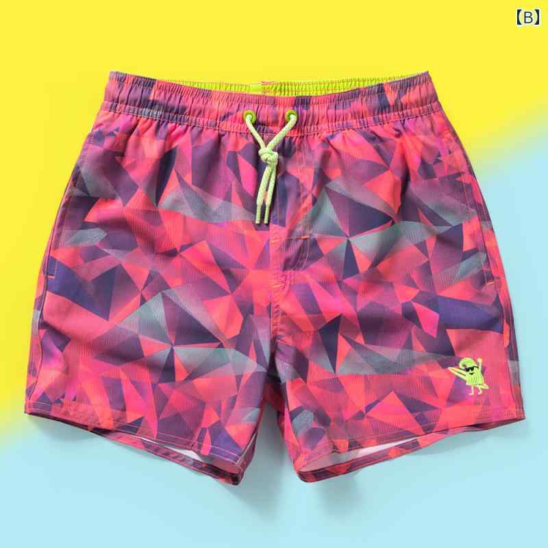 メンズ 夏 パンツ ビーチ 海パン 水着 海水 プール 海水浴 サーフィン スポーツ 男子用 子供用 水泳 用 速乾 トランクス ショート