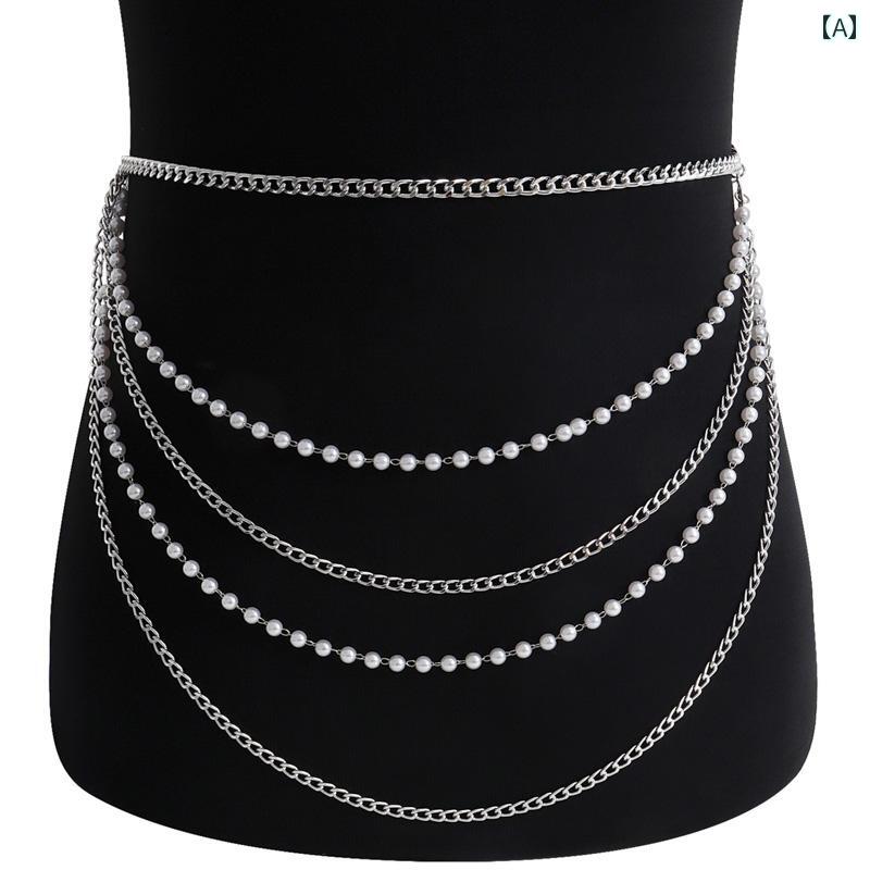 レディース 夏 チェーン アクセサリー ボディ ビキニ 水着 プール ビーチ 海水浴 アクセ セクシー 中東..