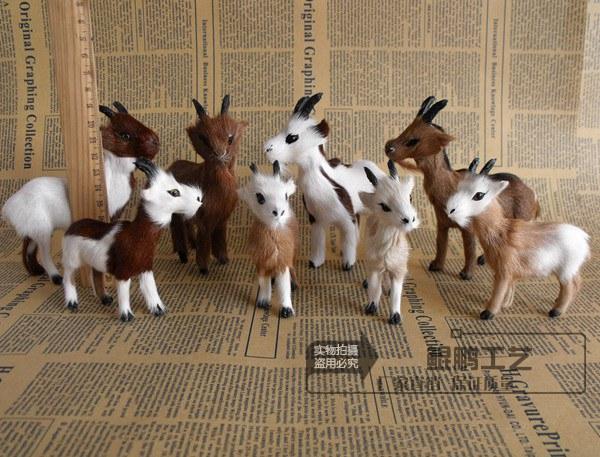 疑似 模型 フィギュア 子羊 窓 装飾 装飾品 装飾品 動物 ヤギ 装飾品 装飾 子羊 デ...