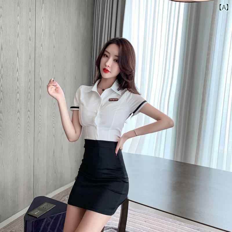 レディース 夏 半袖 シャツ セクシー エレガント かわいい きれいめ 韓国 イベント パーティー 美容 施..