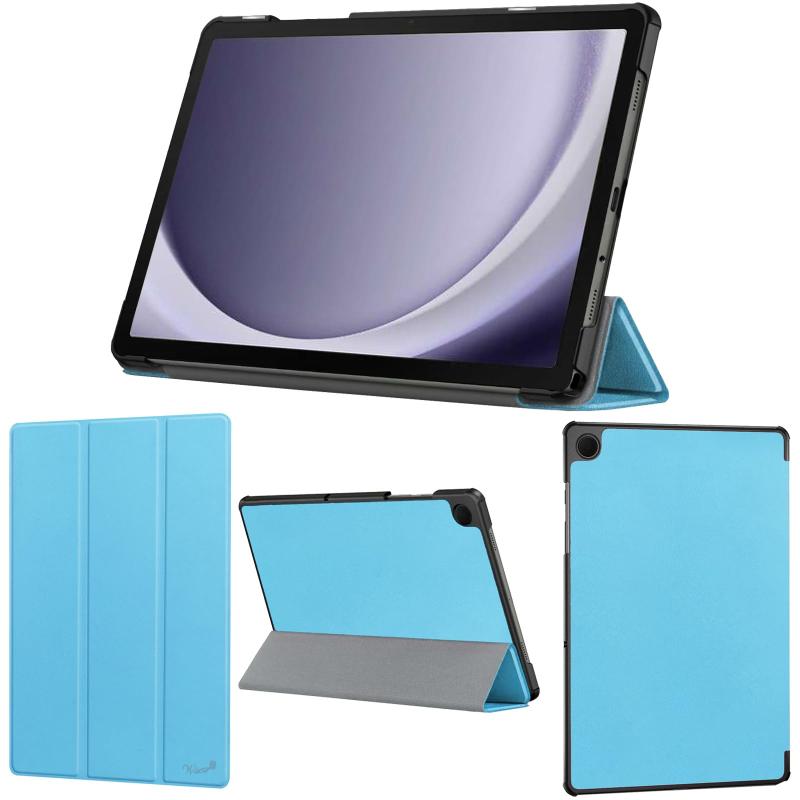 wisers Galaxy Tab A9＋ Plus 専用タブレットケース 11.0 インチ 対応 (保護フィルム 付き/スリムタイプ) タブレットカバー 2023年 新型