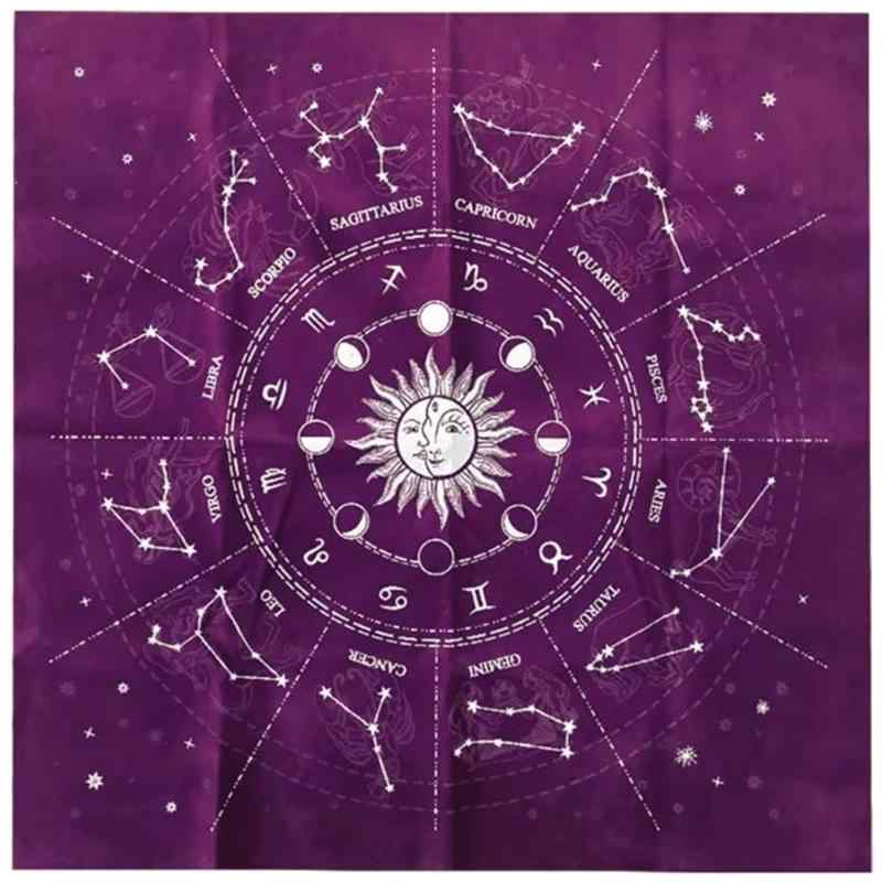 タロットクロス ベルベット 星座 大判 49×49cm タロットカード 占い オラクルカー...