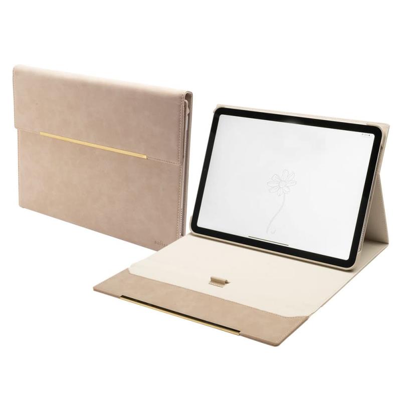 salisty iPad 10.2inch(第9/8/7世代)/iPad Air 10.9inch(第5/4世代)/iPad mini 8.3inch(第6世代)専用 ケース スエードスタイル 3