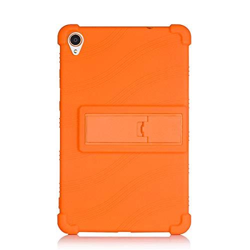 Huos dtab Compact d-42A docomo 8インチ カバー ケース シリコン スタンド機能 衝撃吸収 タブレット用