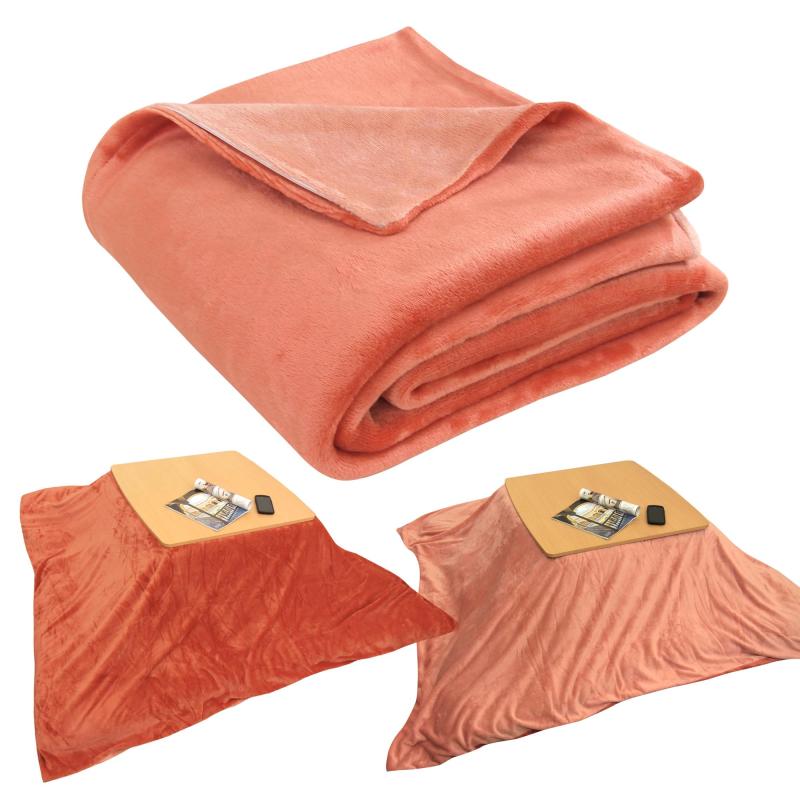 こたつ布団カバー リバーシブル 暖か やわらか フランネル