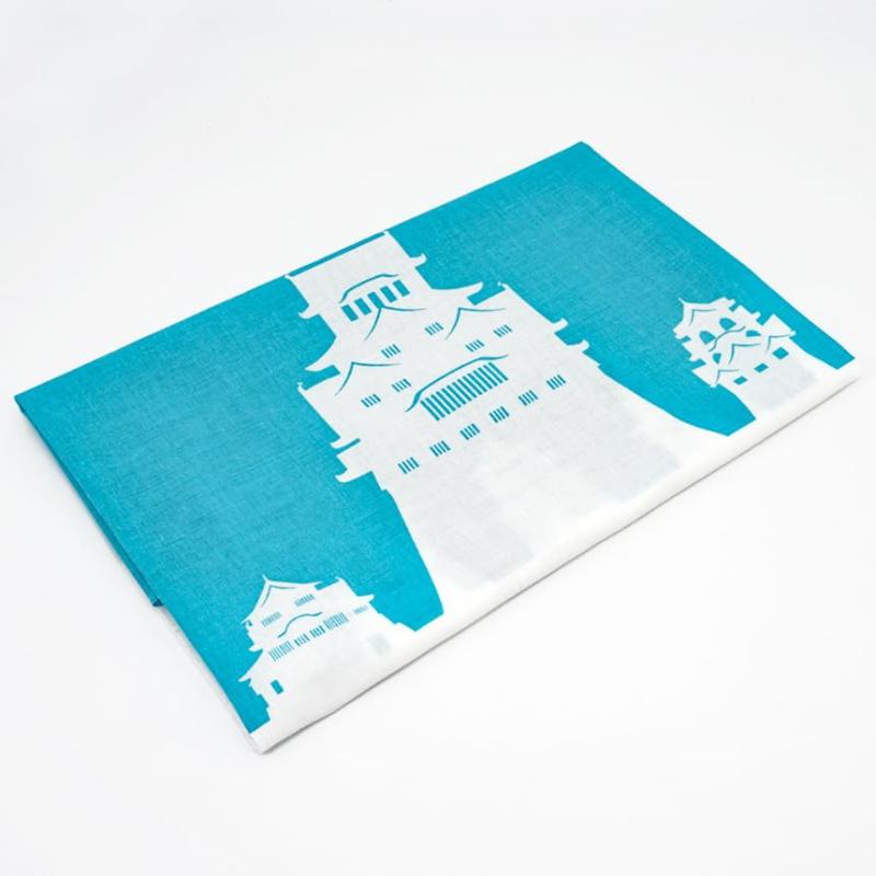 [ニッポン城めぐり] 手ぬぐい 手拭い 現存 12天守 城 お城 戦国 歴史 国宝 5城 世界遺産