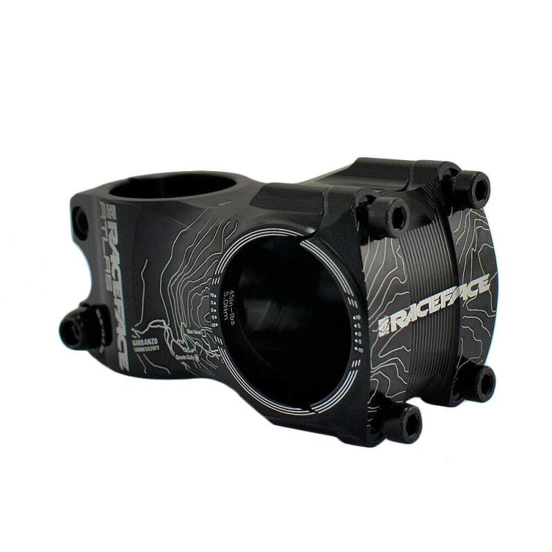 RaceFace Atlas 35 MTB Downhill Bike Bicycle Stem 35x50mm 0 degree Black, RF1988