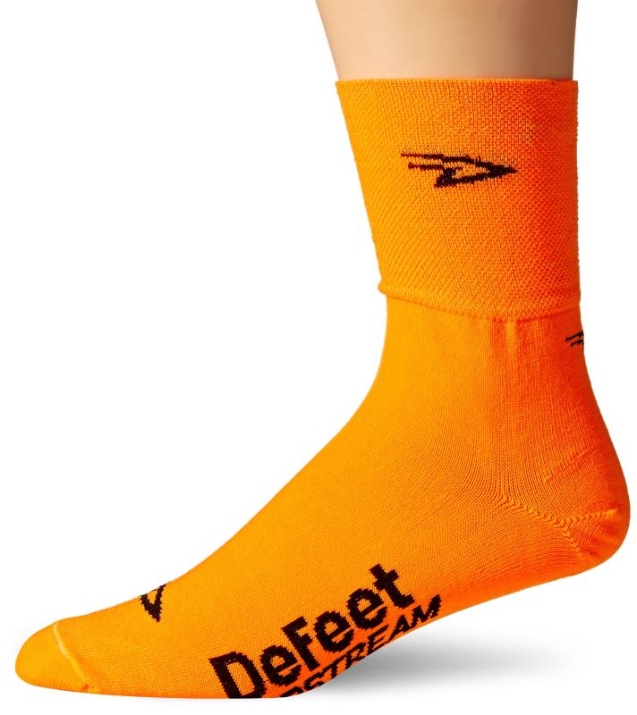 DeFeet(ディフィート) Slipstream D-Logo シューズカバー Hi-vis オレンジ S/M