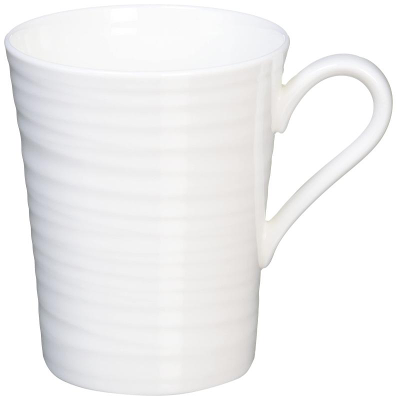 Noritake ノリタケ マグカップ 315cc コンジュント 電子レンジ対応 食洗器対応 1個 白 ボーンチャイナ 93955C/4943