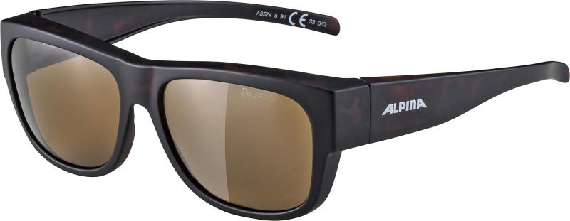 ALPINA(アルピナ) めがねの上からかけられる 偏光ミラー オーバーサングラス OVERVIEW II