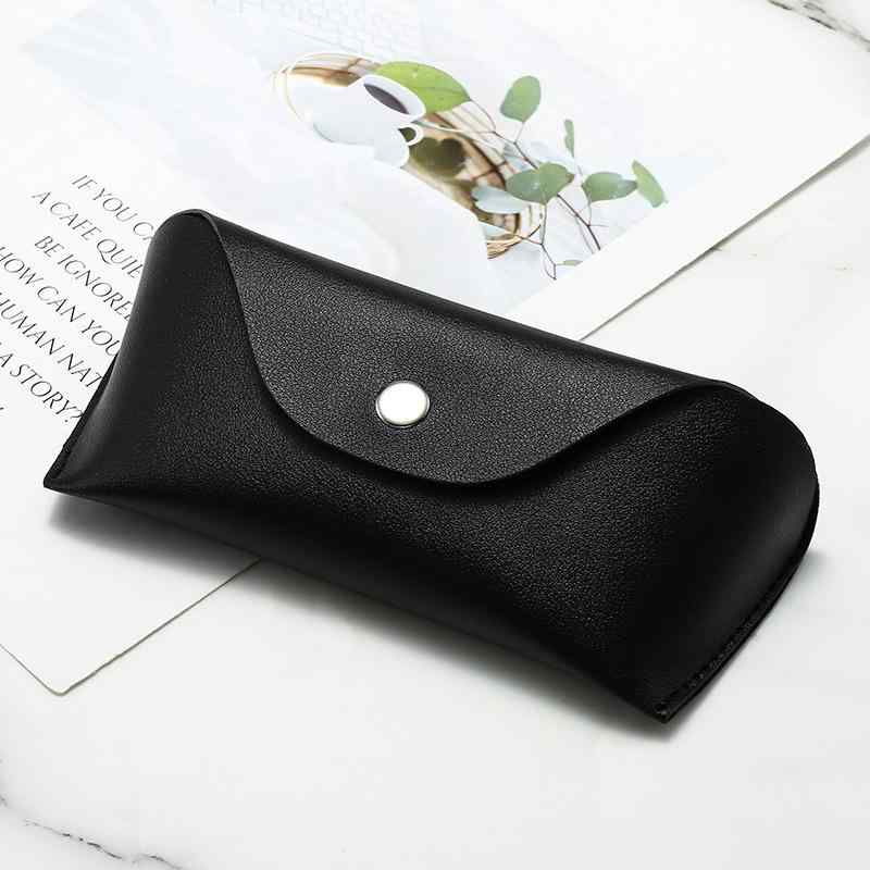 眼鏡ケース レザー 革製 サングラス メガネ 眼鏡 スナップボタン開閉 収納 保護 携帯用 おしゃれ ファ..