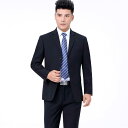 スーツ メンズ 男性用 オールシーズン シングル スリーボタン ノッチドラペル スリムフィット ビジネス フォーマル 結婚式 新郎 オフィス 通勤 ウール混 セットアップ