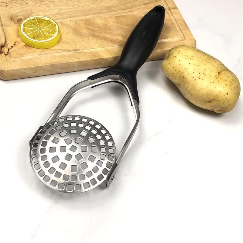 キッチンツール ステンレス 折りたたみ式 ポテトマッシャー マッシュポテト じゃがいも 芋つぶし 多機能 フルーツ 野菜 離乳食作り 介護食 調理器具 便利グッズ
