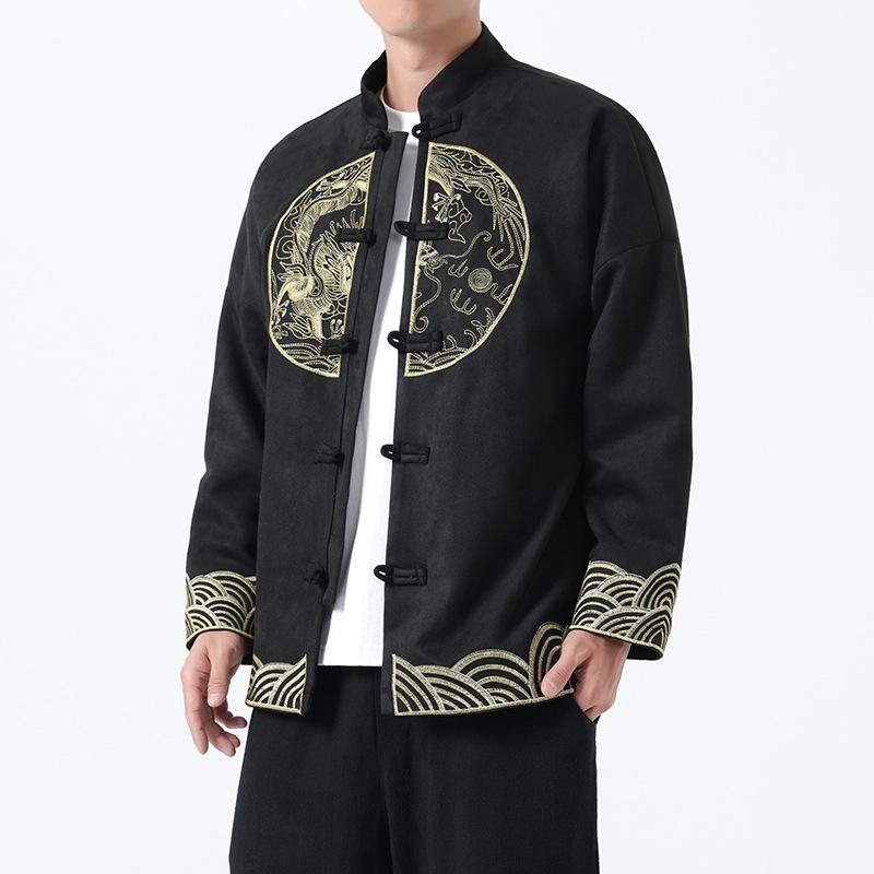 ・カテゴリ: 唐装・スタイル: 中国風・主な素材: スパンデックス80%・生地の種類: コーデュロイ・加工: ノーアイロン加工・シーン: カジュアル・性別: メンズ・ターゲット層: 18-24歳向け・向け: 大きいサイズ・カラー展開: グリーン、ブラック、レッド・サイズ展開: M、L、XL、2XL、3XL、4XL、5XL