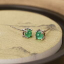スタッドピアス レディース 女性用 S925 シルバー 金属アレルギー対応 肌に優しい カボション カルセドニー グリーン ホワイト シンプル 個性的なデザイン 幾何学模様 オフィス カジュアル 通勤用 おしゃれ