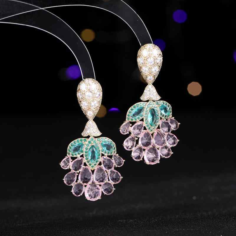 ピアス イヤリング レディース 女性用 欧米 ファッション エレガント 上品 大ぶり 華やか ゴージャス ..