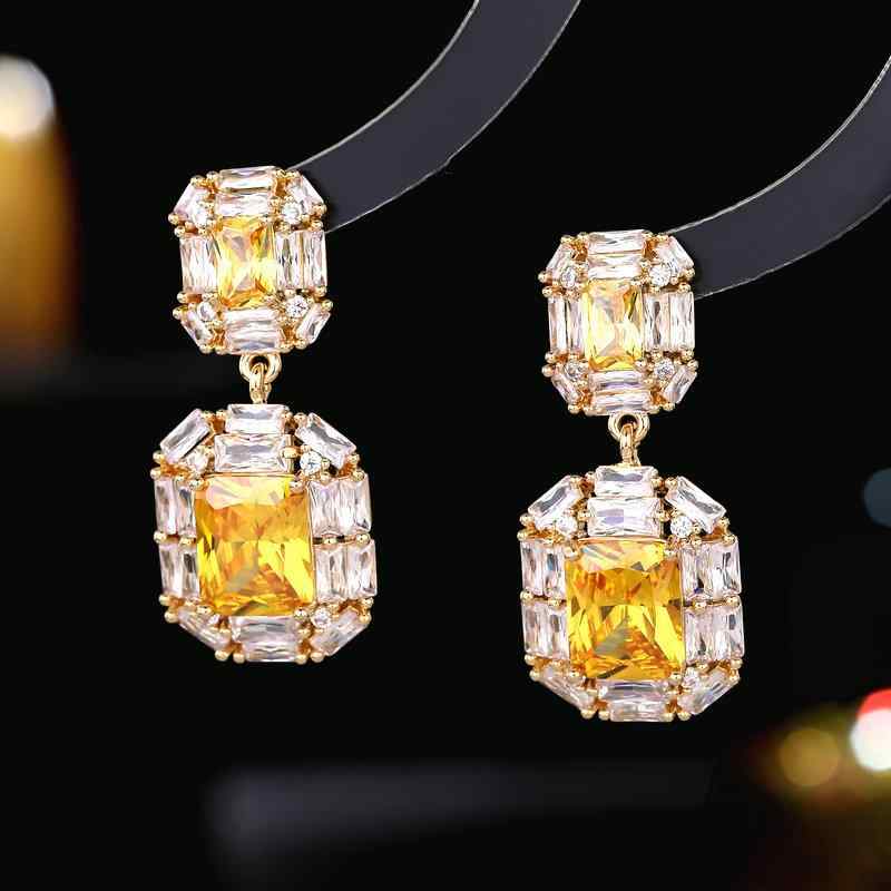 ピアス レディース 女性用 S925シルバーポスト スクエアジルコニア キラキラ輝く エレガント 上品 高級..