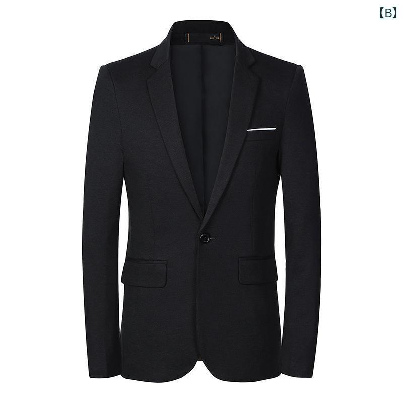 テーラードジャケット メンズ ウォッシャブル スリムフィット ストレッチ シングルボタン 切り替え ポリエステル カジュアル ビジネス 通勤 デイリー オフィスカジュアル 大きいサイズ 秋冬