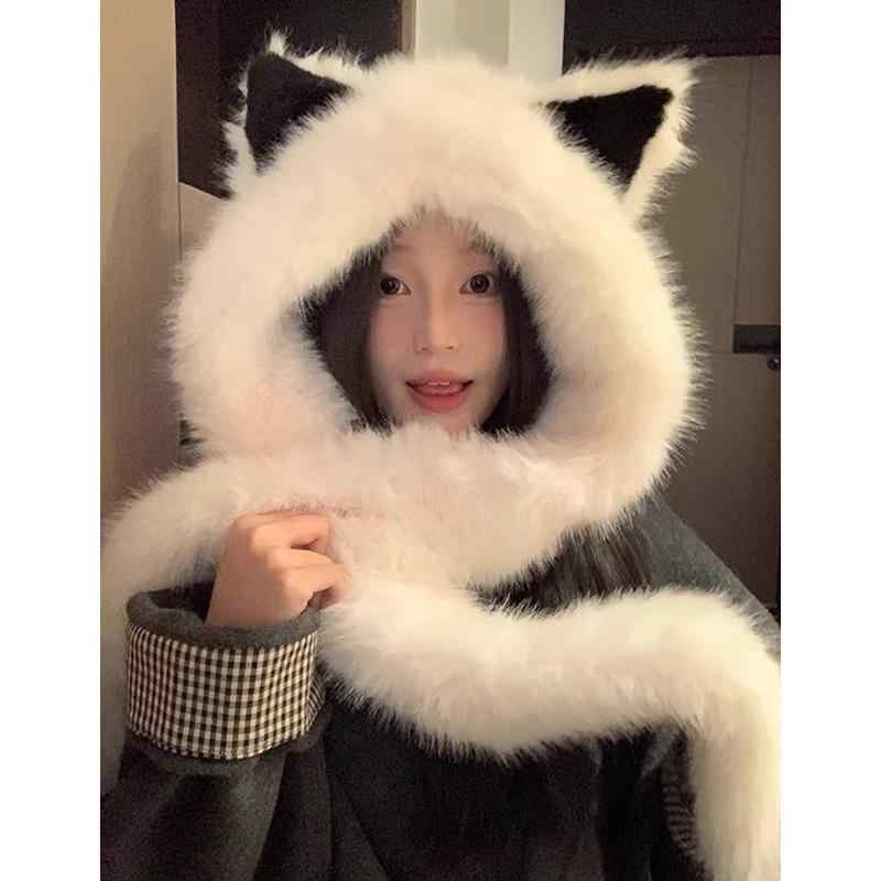 ・カテゴリ: つば広ハット・クラウン: ラウンドトップ・ブリム: ワイドブリム・カラー展開: ホワイト、ベージュ・サイズ: フリーサイズ・機能: 保温、日よけ・スタイル: OLファッション、シンプル・主な素材: ラビットファー 51～60%...