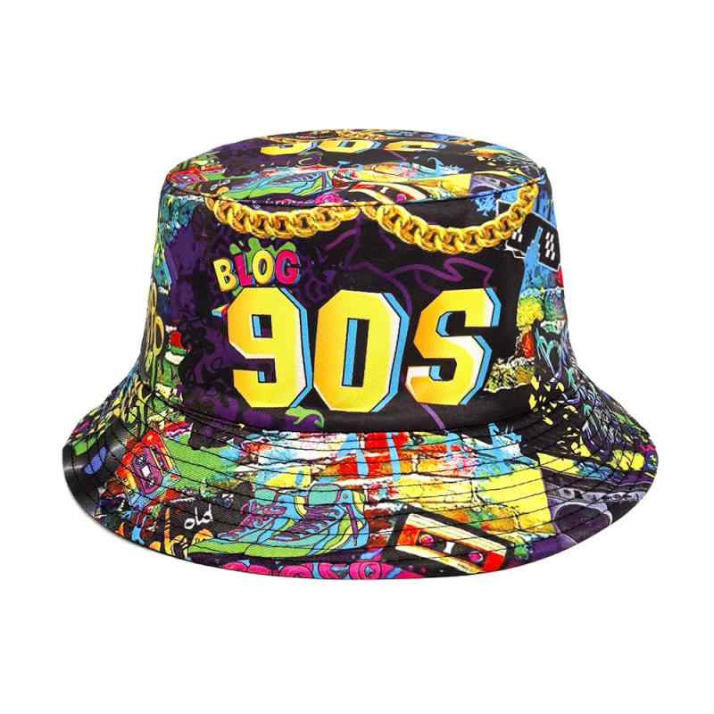 バケットハット レディース メンズ 男女兼用 リバーシブル UVカット 日よけ 90年代 欧米 レトロ カセッ..