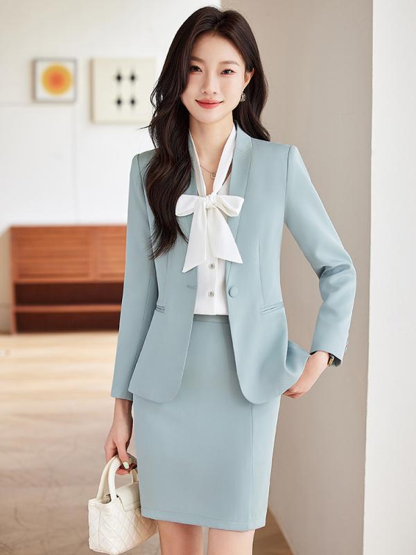 スーツ レディース 細見え スタイルアップ 高級感 おしゃれ ポリエステル ストレッチ素材 初秋 OL通勤 ..