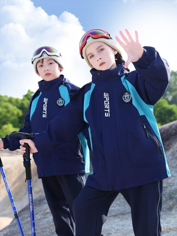 スクールウェア キッズ ジュニア 子供服 小学生 中学生 幼稚園 男女兼用 防寒 裏起毛 フード取り外し可..