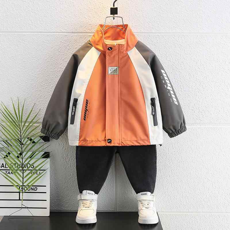 ウィンドブレーカー 男の子 春秋 スタンドカラー ジップアップ ライダース風 カジュアル 軽量 吸汗 速乾 撥水 通学 お出かけ ポリエステル イラスト柄