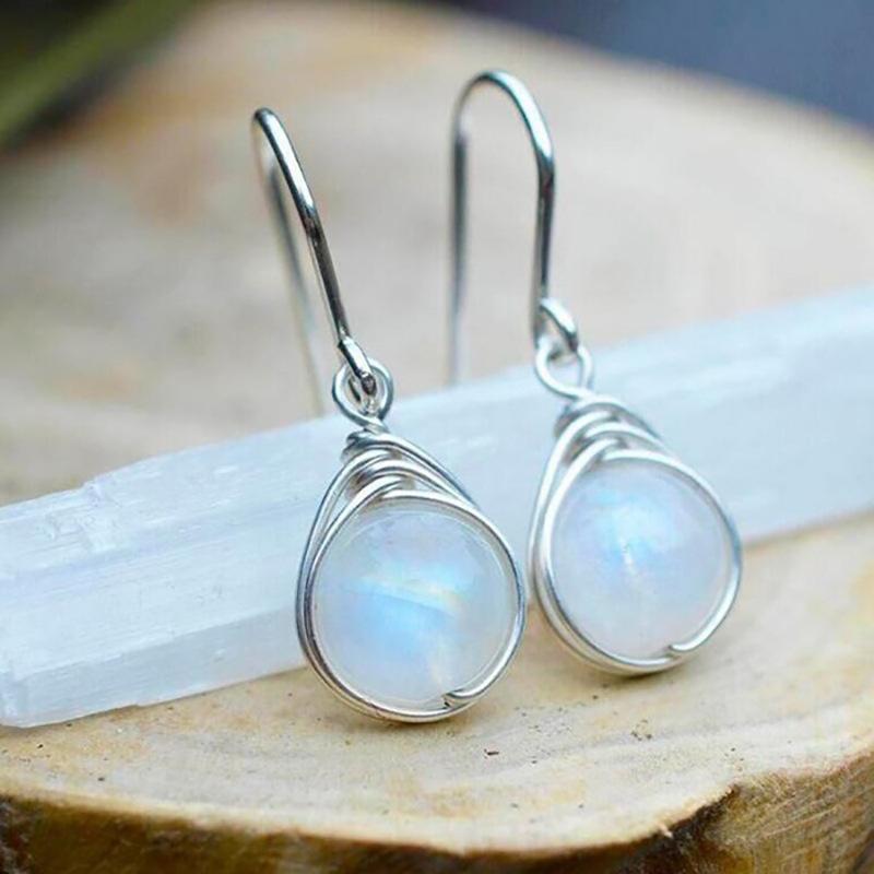 Freshwater Pearl - ピアス イヤリング レディース 欧米スタイル 個性的 美しい シンプルデザイン おしゃれ ドロップ ジオメトリック 合金製 電気メッキ加工 かわいい フェミニン