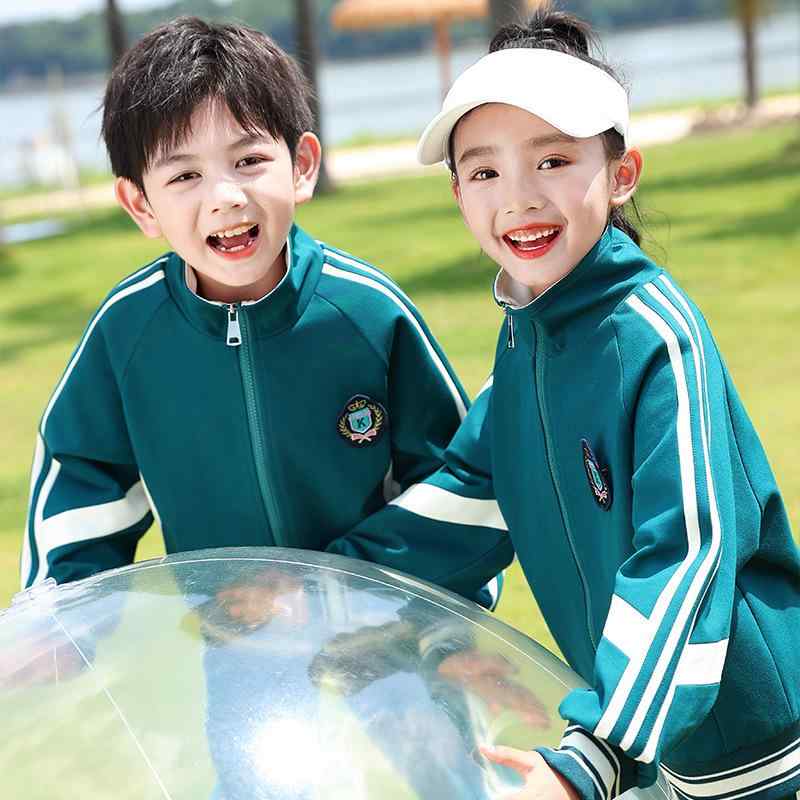 ジャージ キッズ 男の子 女の子 男女兼用 幼稚園児 小学生 スクールウェア 制服 クラスウェア コットン..