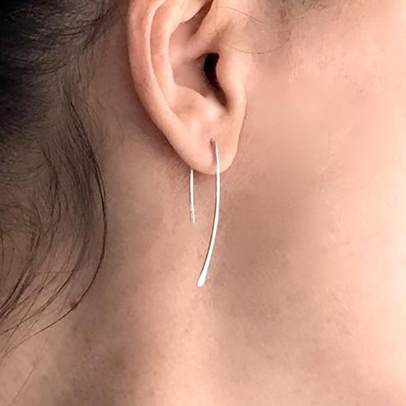 ピアス レディース S925 シルバー ステンレス製 電気メッキ加工 シンプル 個性派 幾何学模様 欧米風 デ..