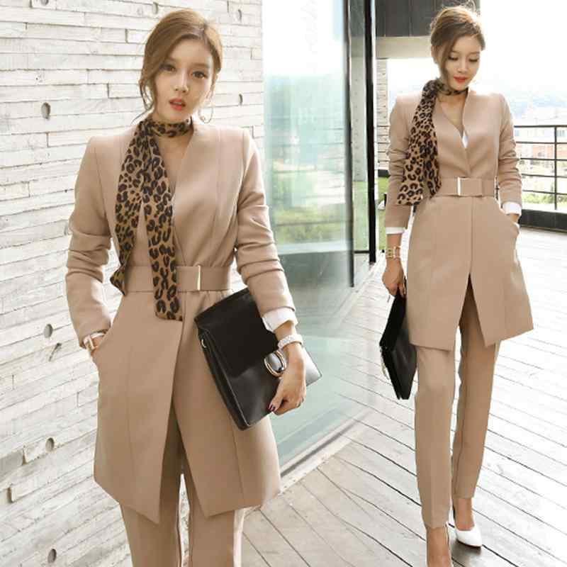 セットアップ レディース 着痩せ スタイルアップ ミドル丈 テーラードジャケット ロングパンツ ビジネス オフィス 通勤 韓国ファッション エレガント きれいめ 上品 春秋