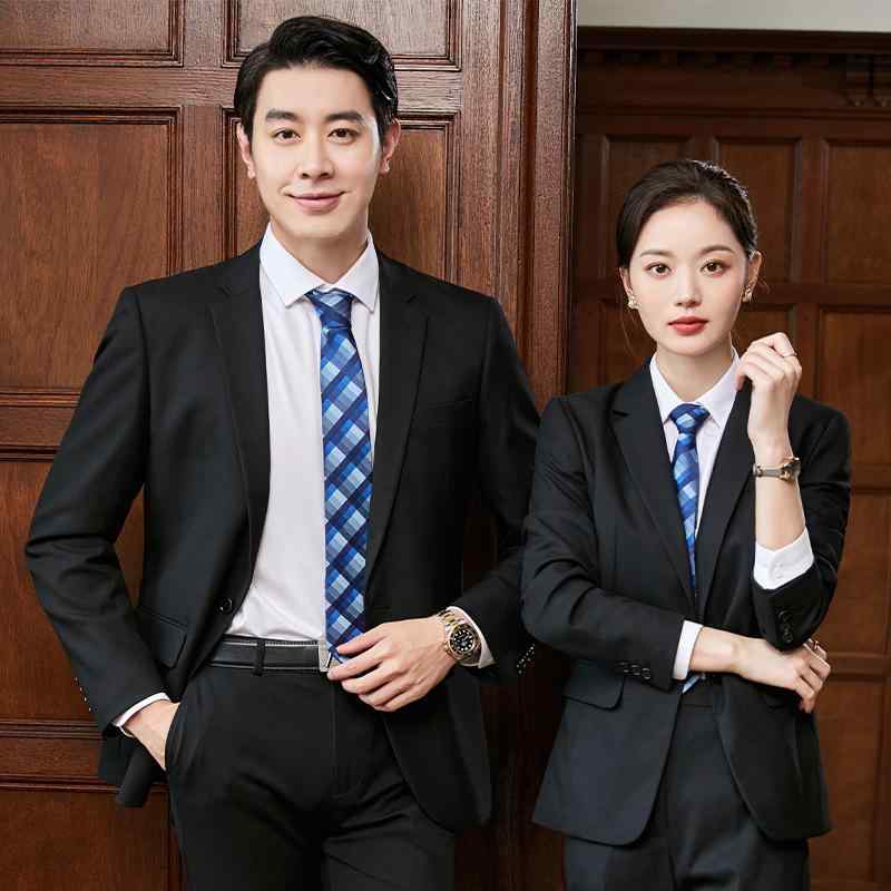 スーツ 男女兼用 ユニセックス ビジネス フォーマル セットアップ ジャケット パンツ スリムフィット オフィス 通勤 仕事用 制服 銀行員向け ポリエステル 再生繊維 春秋