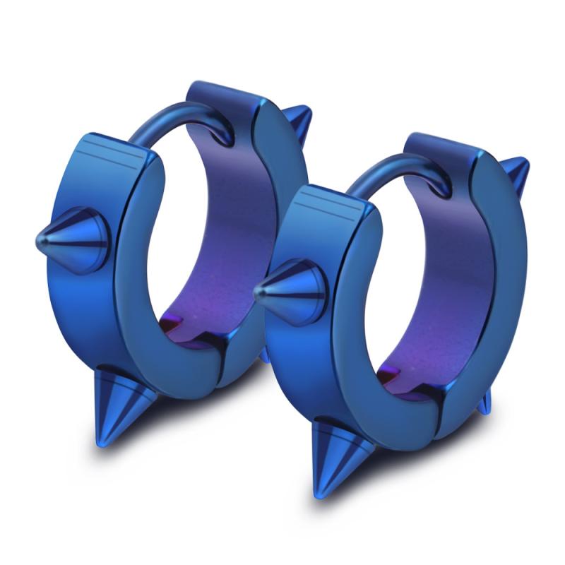 イヤーカフ メンズ ノンホールピアス 304チタン鋼 電気メッキ加工 不対称デザイン レトロパンク 欧米スタイル ロック ストリート ヒップホップ カジュアル ファッション