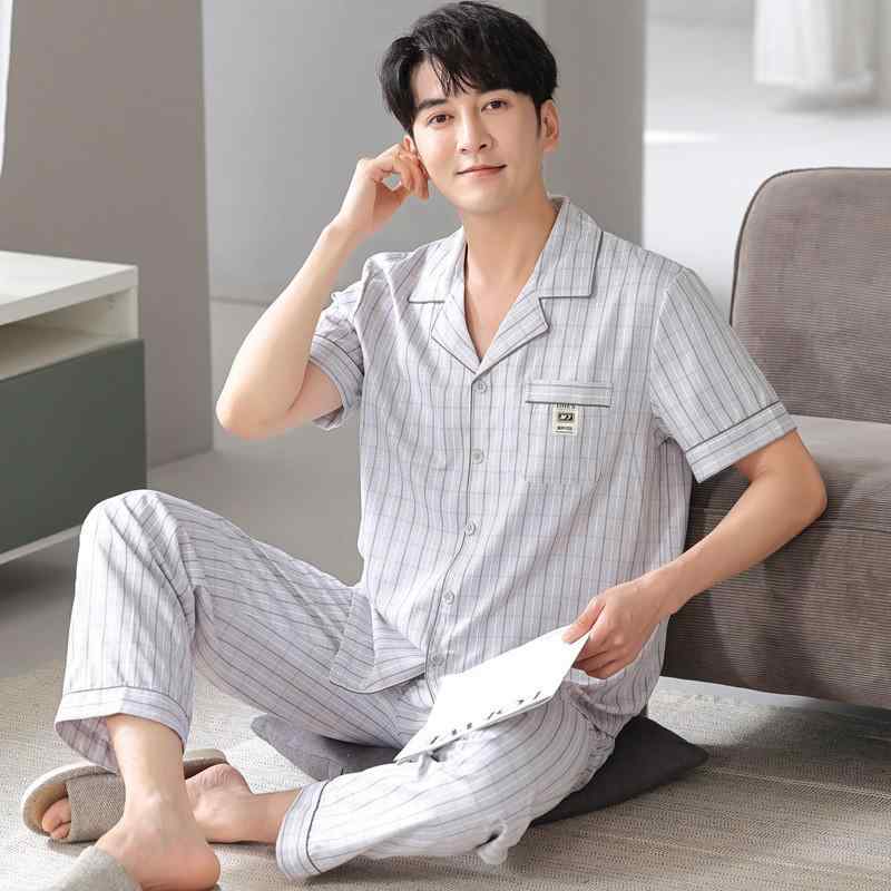 ルームウェア セットアップ メンズ 男性用 軽量 快適 ワンマイルウェア 半袖 ロングパンツ 襟付き ポリ..