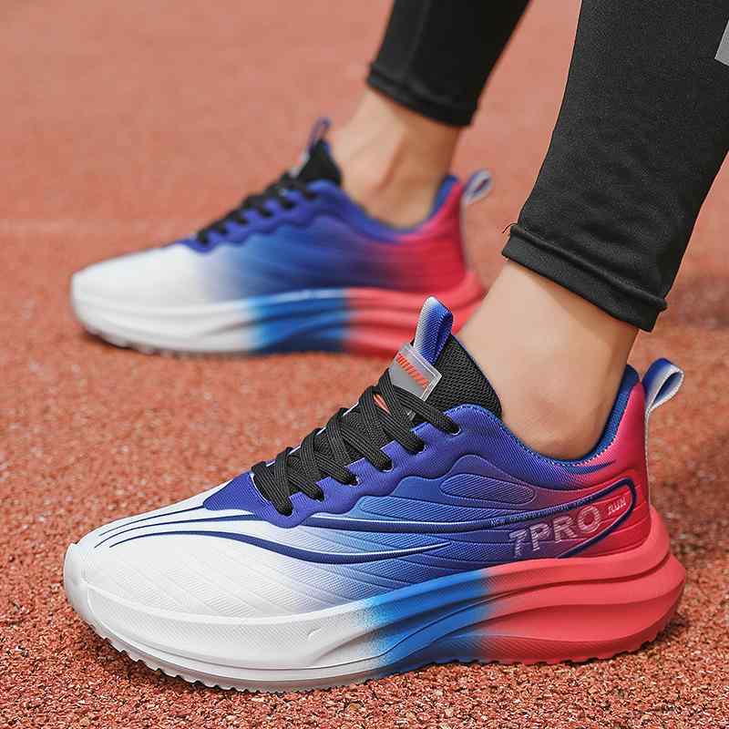 ランニングシューズ メンズ 男性用 軽量 伸縮性 通気性 滑り止め ダッドスニーカー スポーツ 大きいサ..