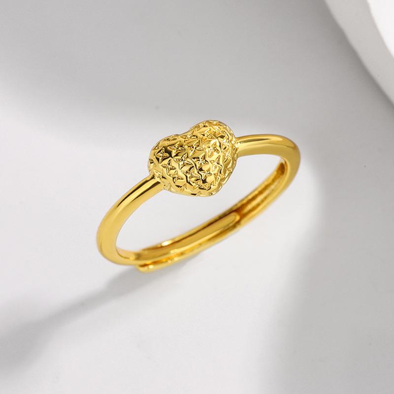 指輪 レディース フレンチレトロ 個性的デザイン スイート かわいい ハート型 高級感 人差し指リング ..